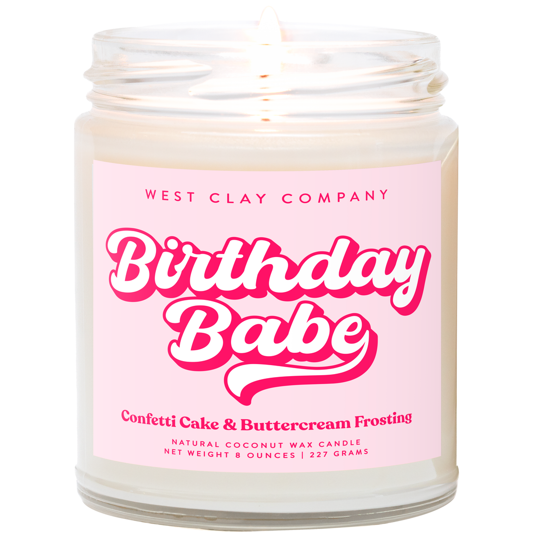 Birthday Babe Candle | Birthday Gifts for Women