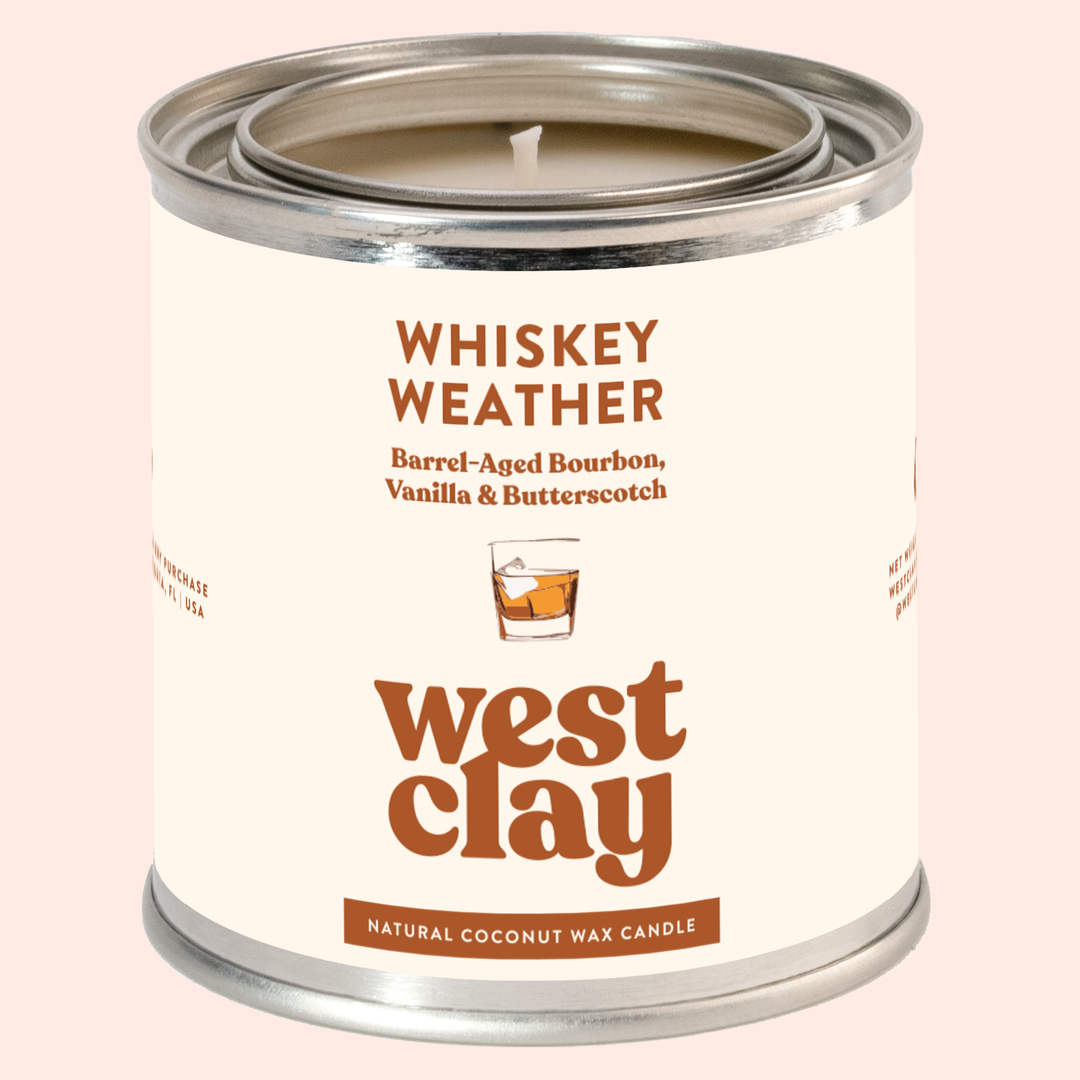 Whiskey Weather Candle | Bourbon, Vanilla, Butterscotch