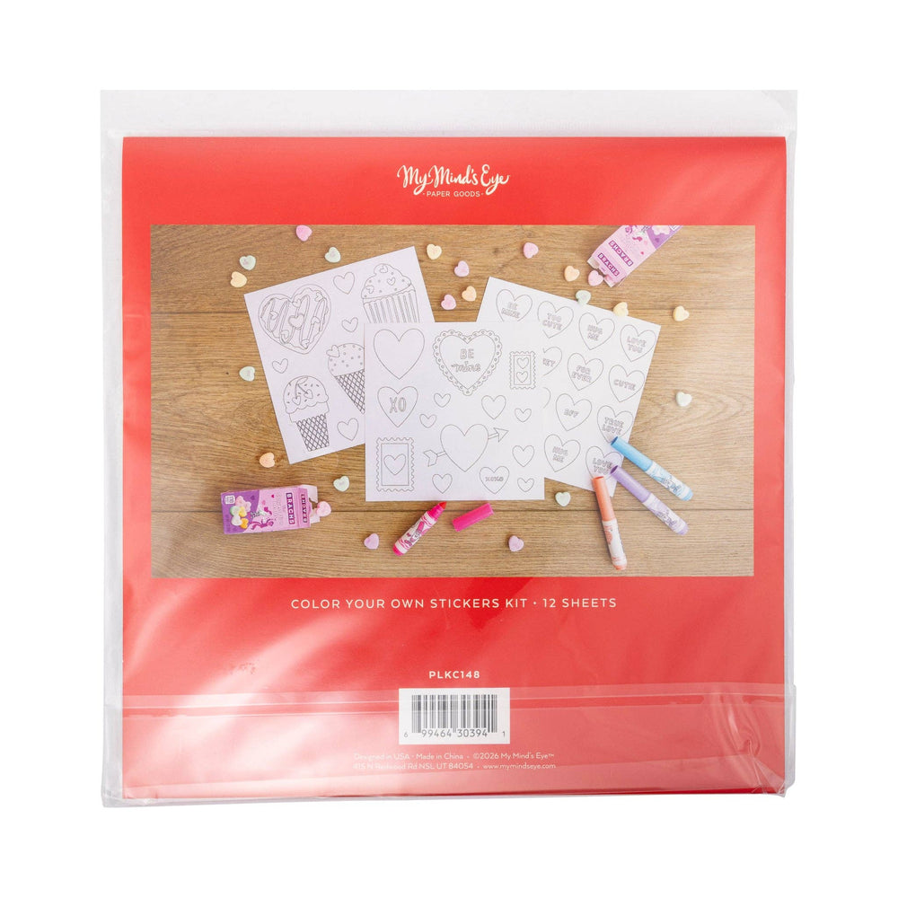 PLKC148 - Color Your Own Stickers Kit