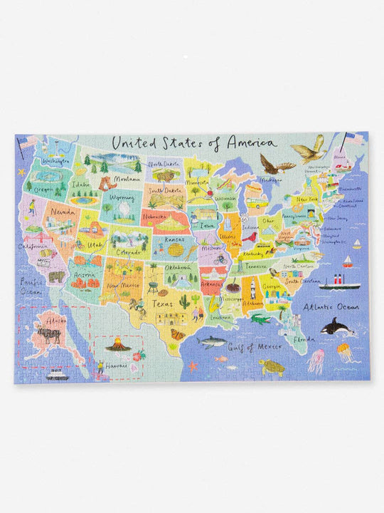 USA Jigsaw Puzzle - 1000pcs | Christmas Gifts |