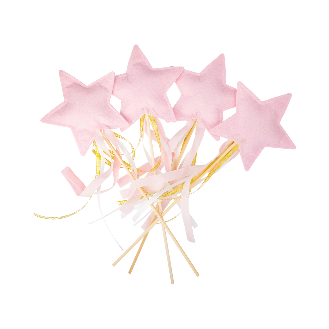 PLPRC05 - Princess Puffy Felt Wand Set
