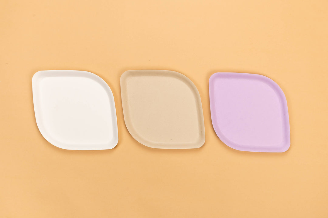 Compostable Dinner Plates 10" | 3 Colors | 25-Pack