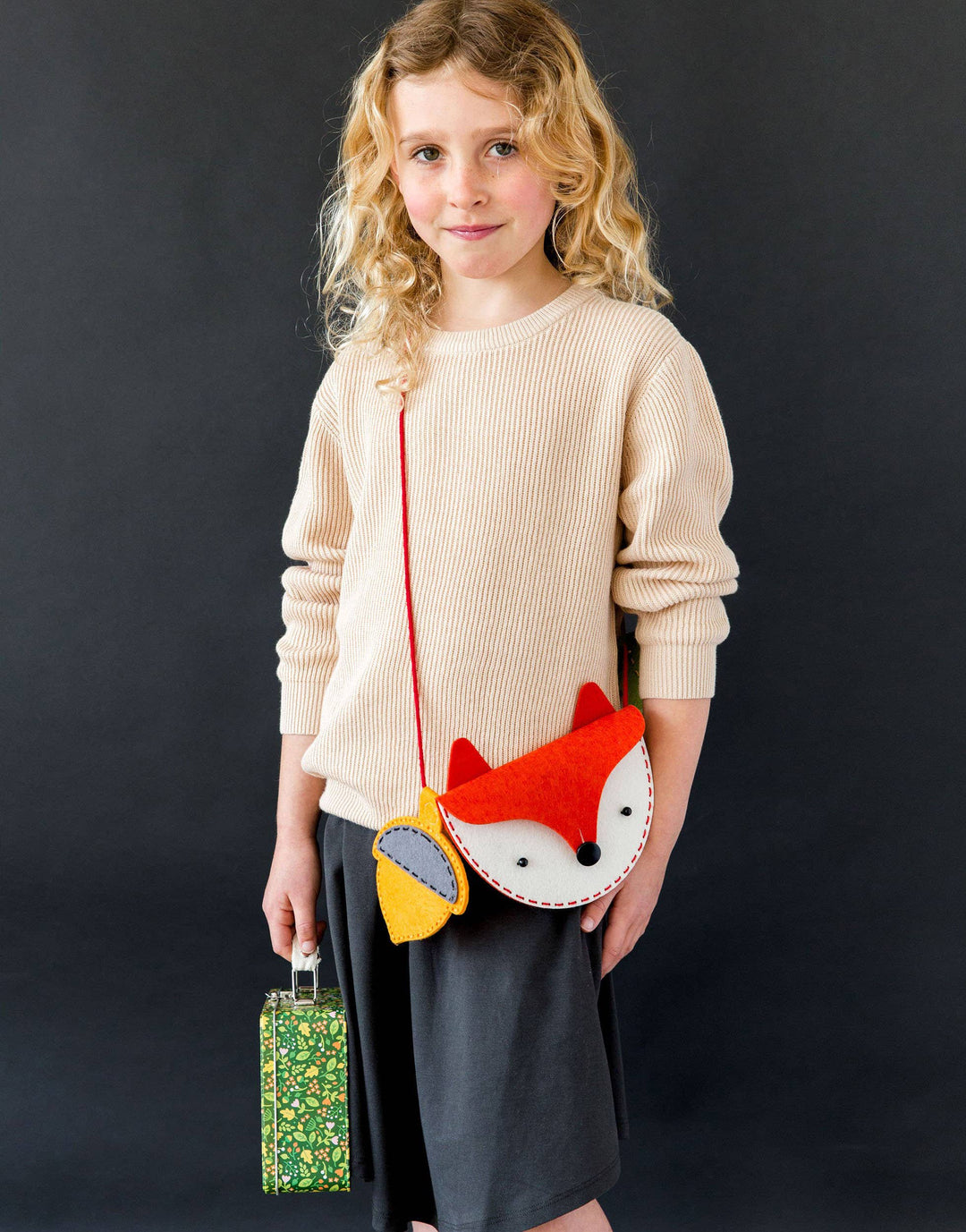 Woodlands Fox My Felt Bag Set