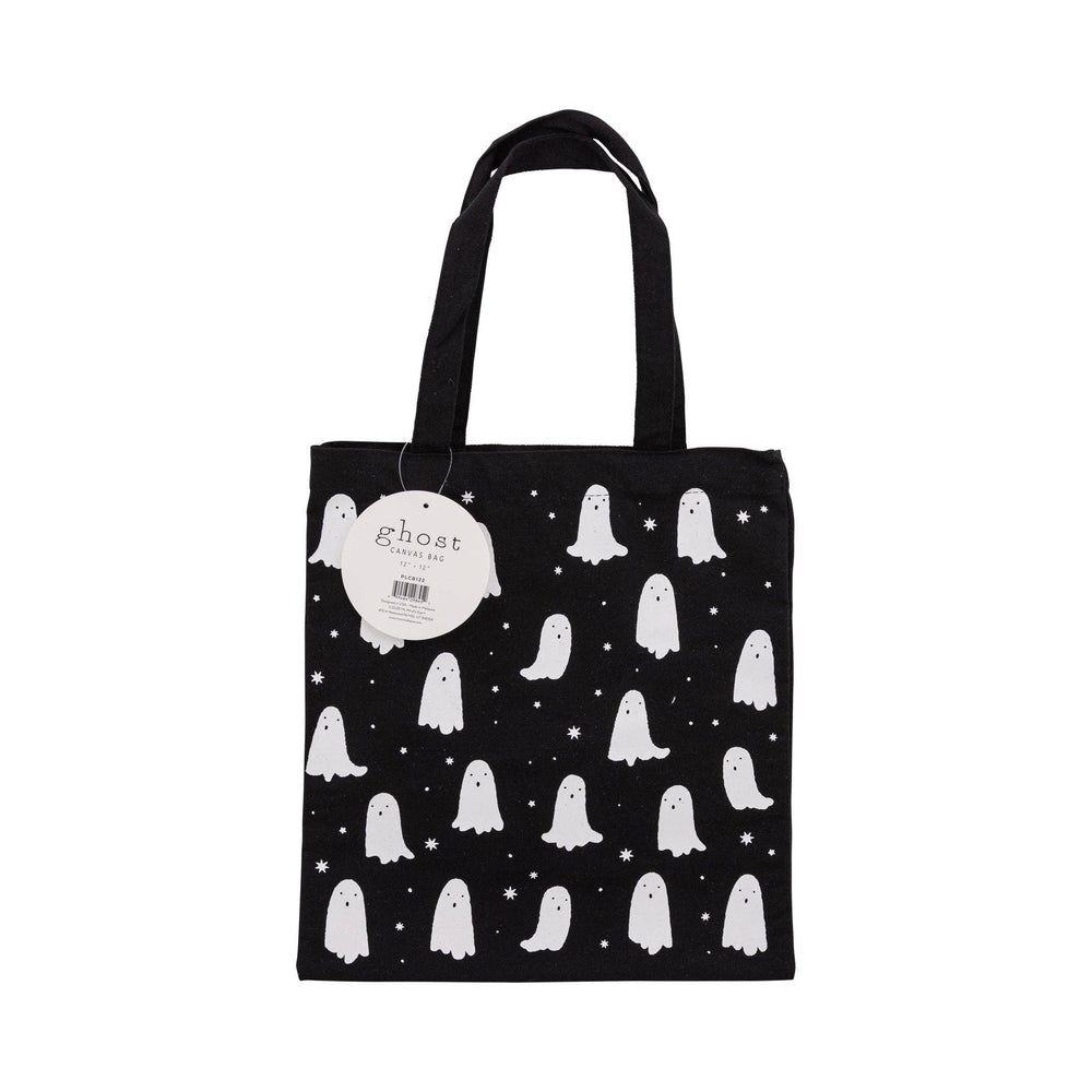 PLCB122 - Black Ghosts 12x12 inch Canvas Bag