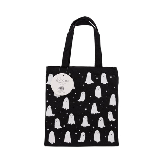 PLCB122 - Black Ghosts 12x12 inch Canvas Bag