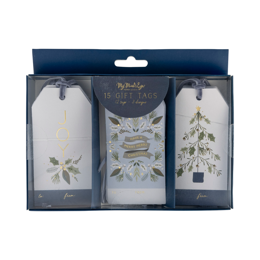 PLGT162 - Winter Blues Tag Set