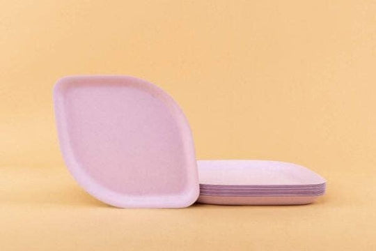 Compostable Appetizer Plates 8" | 3 Colors | 8-Pack