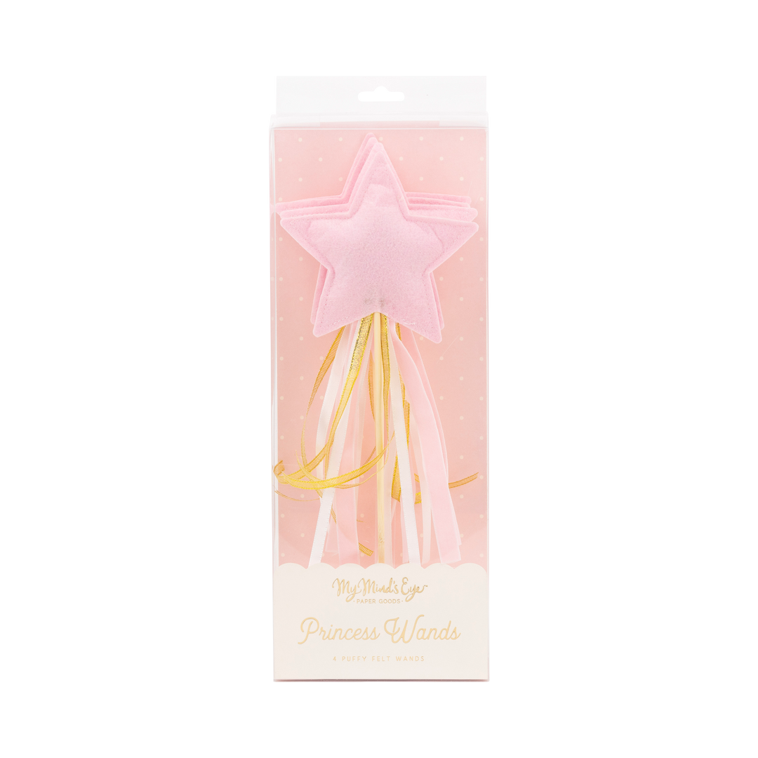 PLPRC05 - Princess Puffy Felt Wand Set