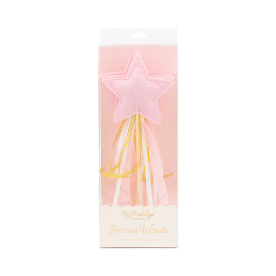 PLPRC05 - Princess Puffy Felt Wand Set