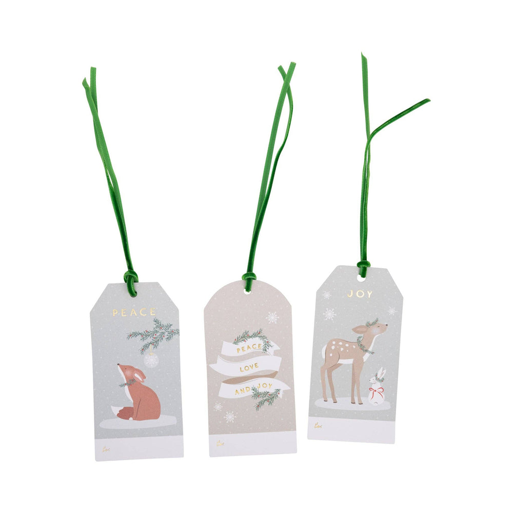 PLGT201 - Woodland Christmas Tag Set