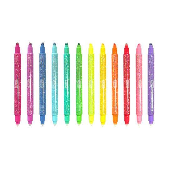 Make no Mistake!: Glittery Erasable Markers (Set of 12)