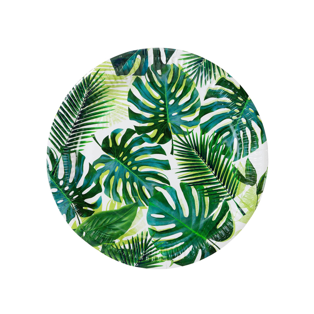 Tropical Paper Plates - 8 Pack