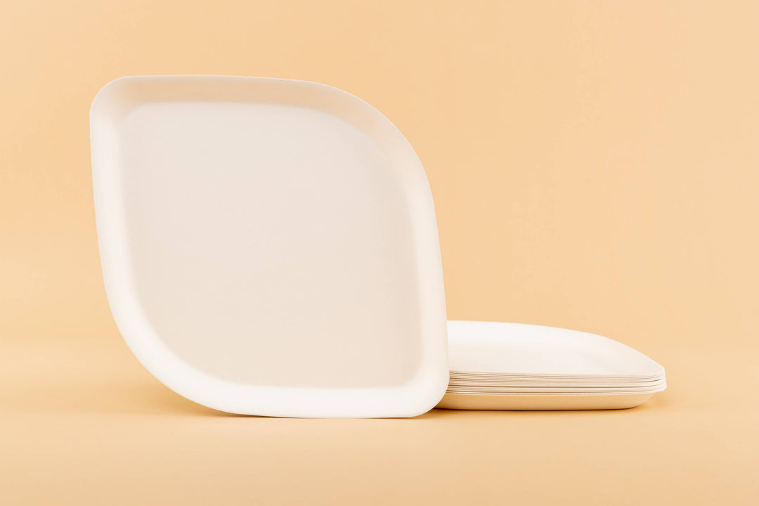 Compostable Dinner Plates 10" | 3 Colors | 25-Pack