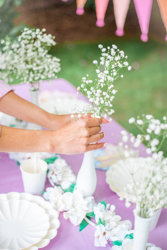 Eco-Friendly Disposable Pastel Paper Table Cover