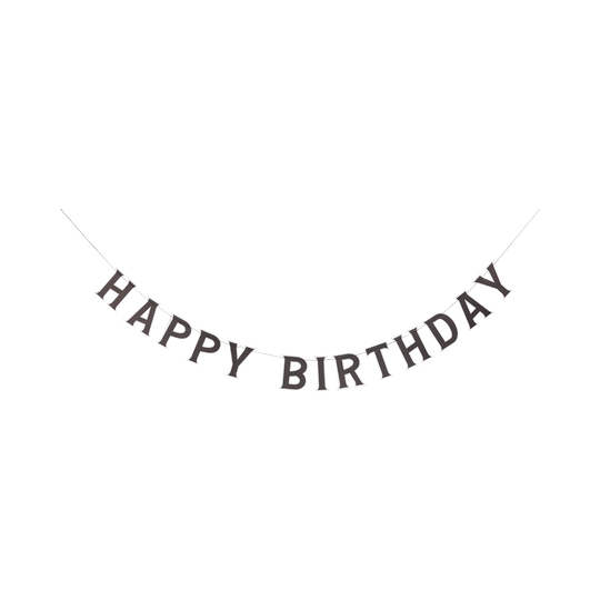 MIL1002 - Miles per Hour - Happy Birthday Banner Set