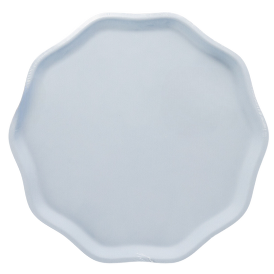 SKY BLUE COMPOSTABLE DINNER PLATES
