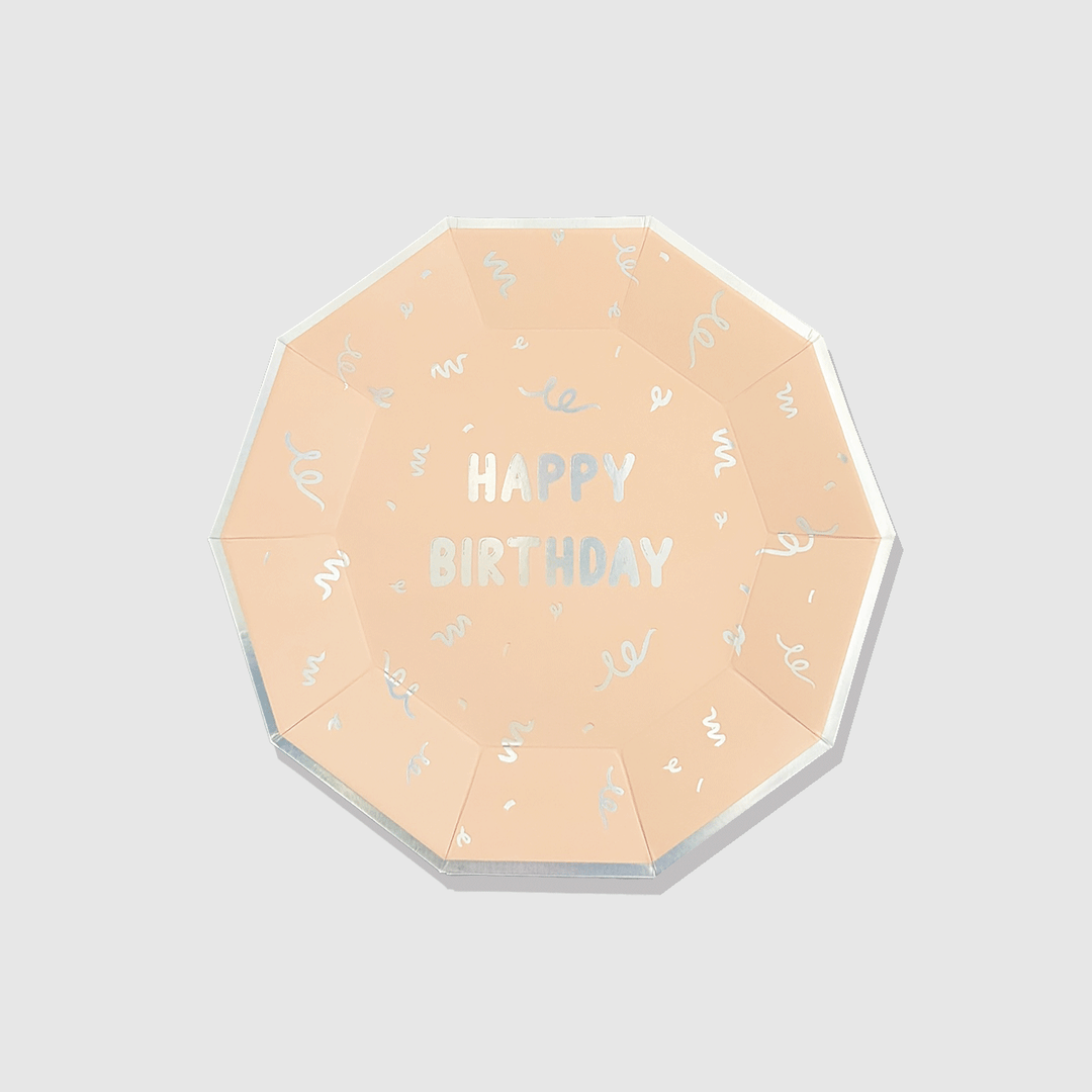 Happy Birthday Large Plates