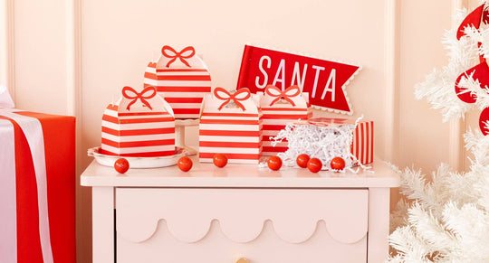 MJY1208 - Red and Pink Gable Boxes