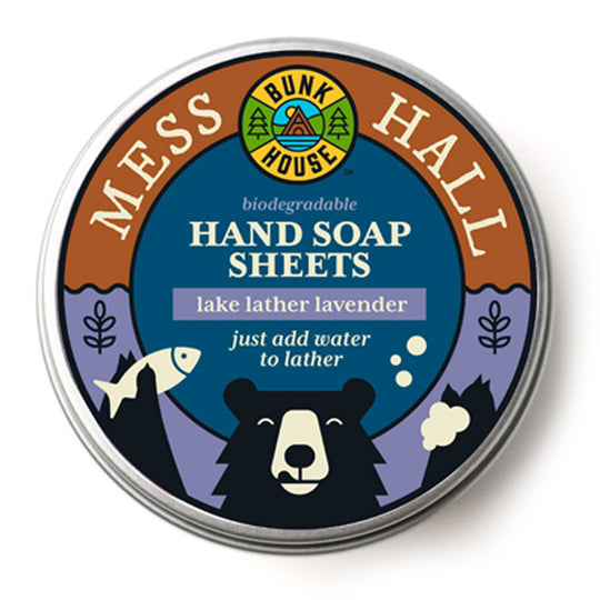 Bunkhouse Mess Hall Biodegradable Hand Soap Sheets