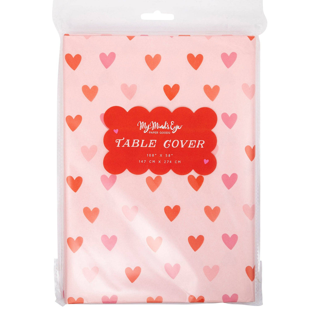 PLCV240 - Multi Heart Paper Table Cover