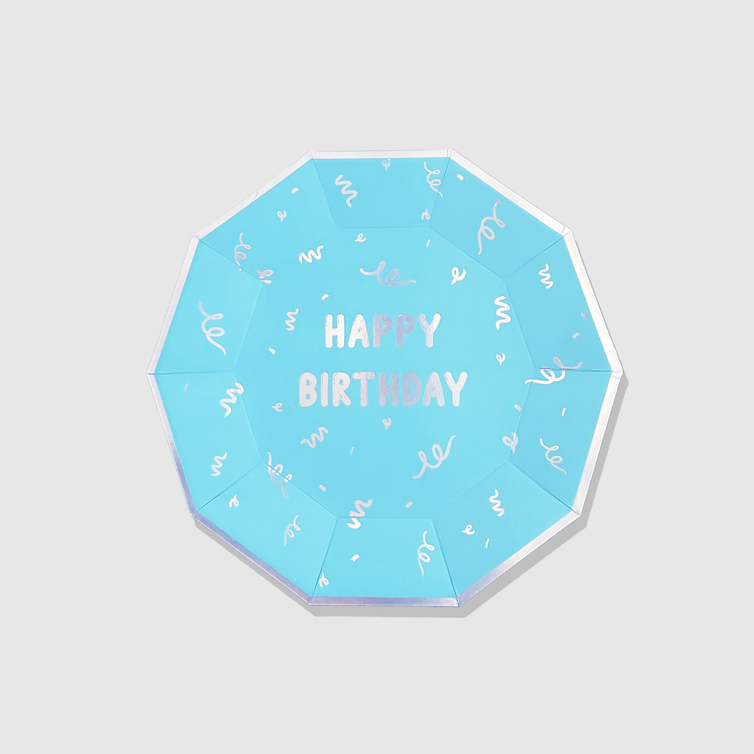 Happy Birthday Large Plates