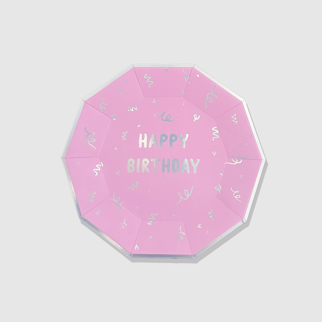 Happy Birthday Large Plates