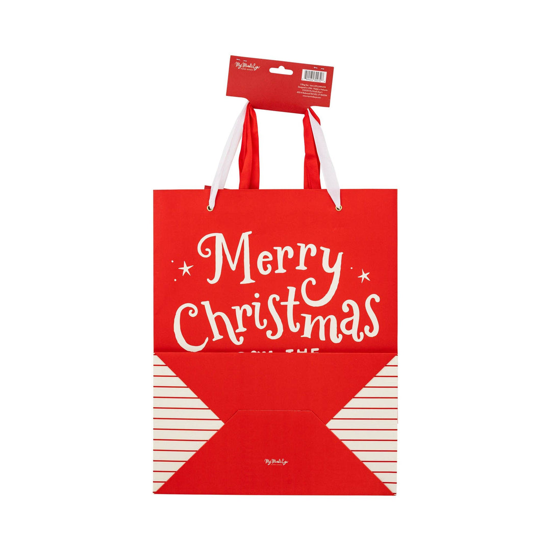 PLGBS234 - North Pole Christmas Gift Bag Set