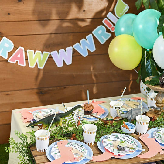 White Brushstroke Cups (10 per pack)