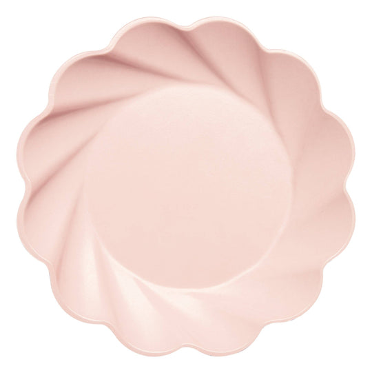 Simply Eco Compostable Dinner Plate Blush/8pkg