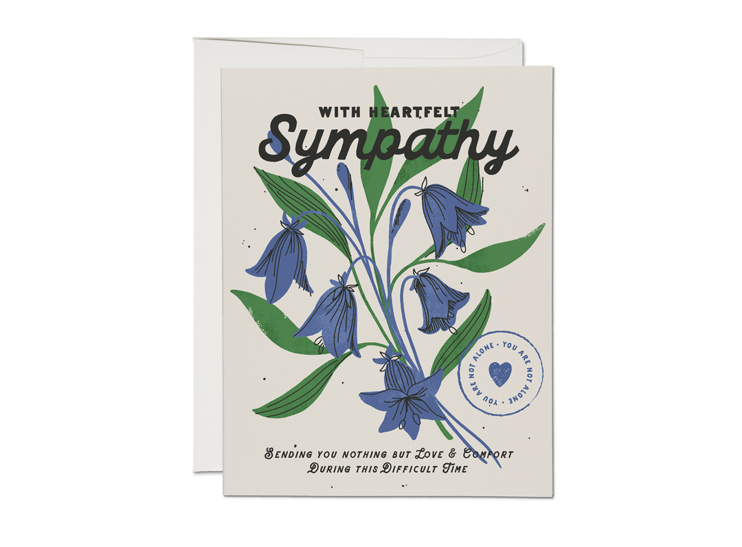 Heartfelt Sympathy greeting card