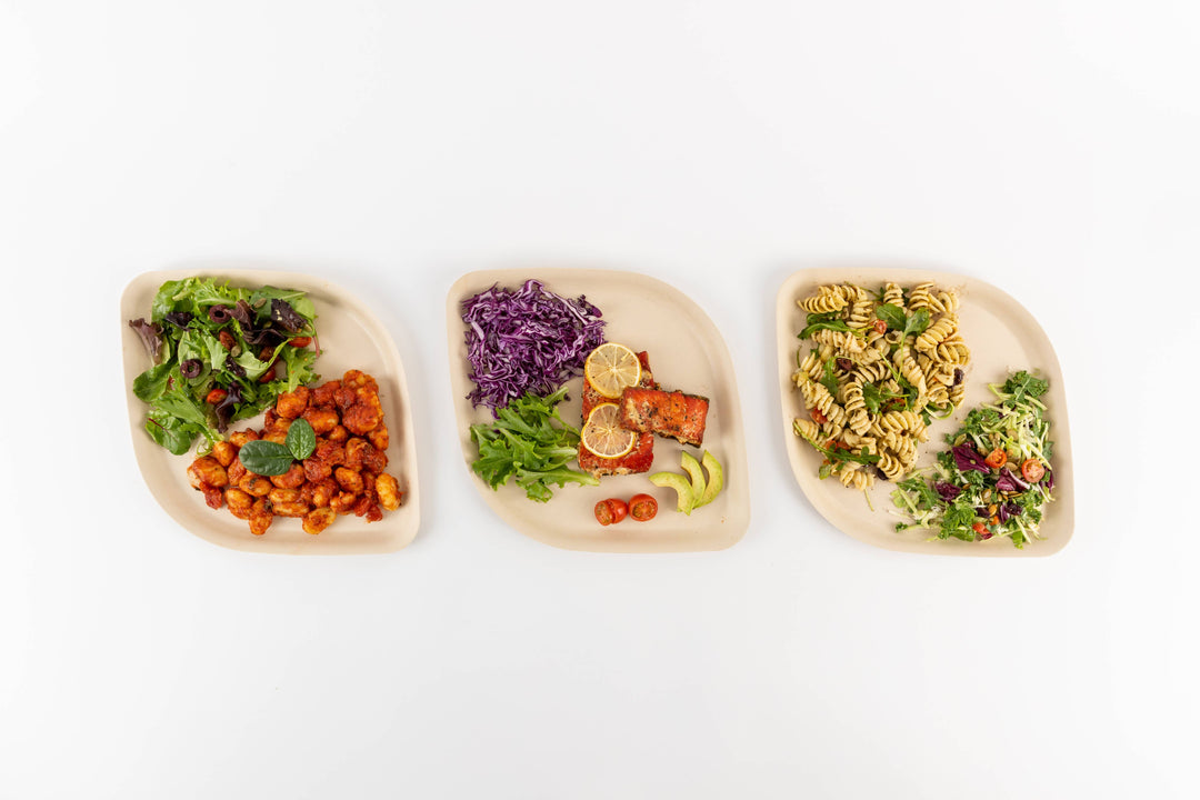 Compostable Dinner Plates 10" | 3 Colors | 25-Pack