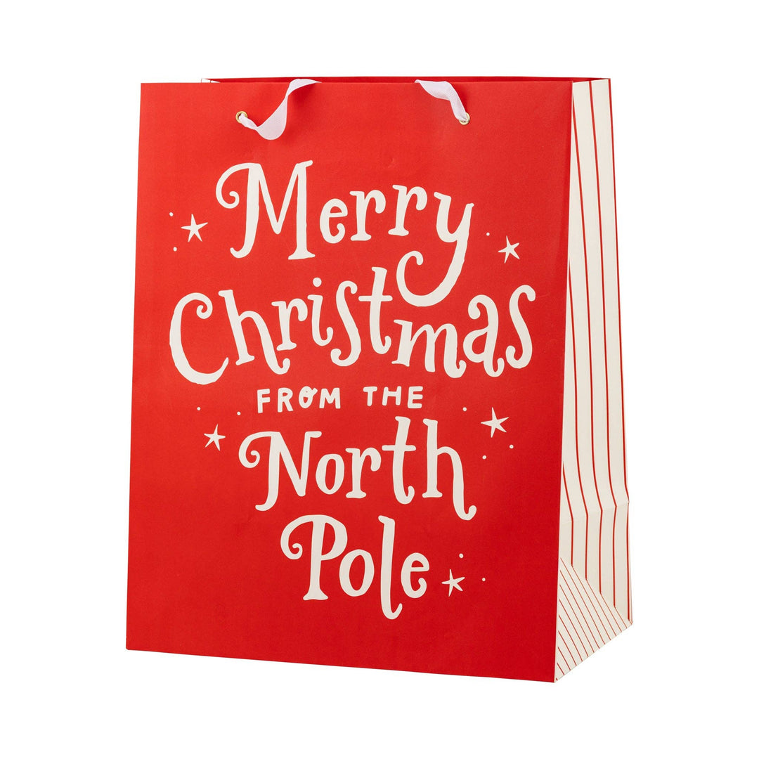 PLGBS234 - North Pole Christmas Gift Bag Set