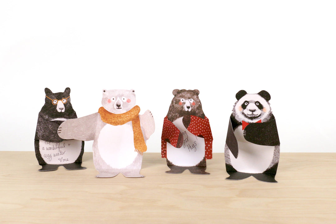 Bear Hugs Notecards