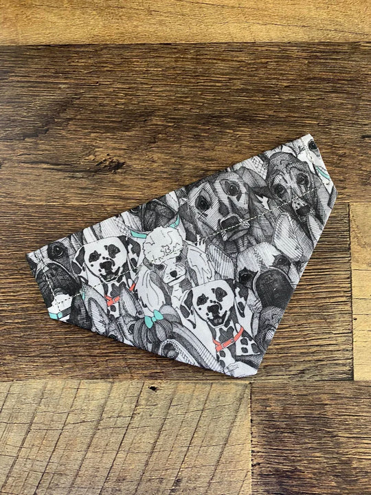 Luna Woof Dog Bandana (Large)