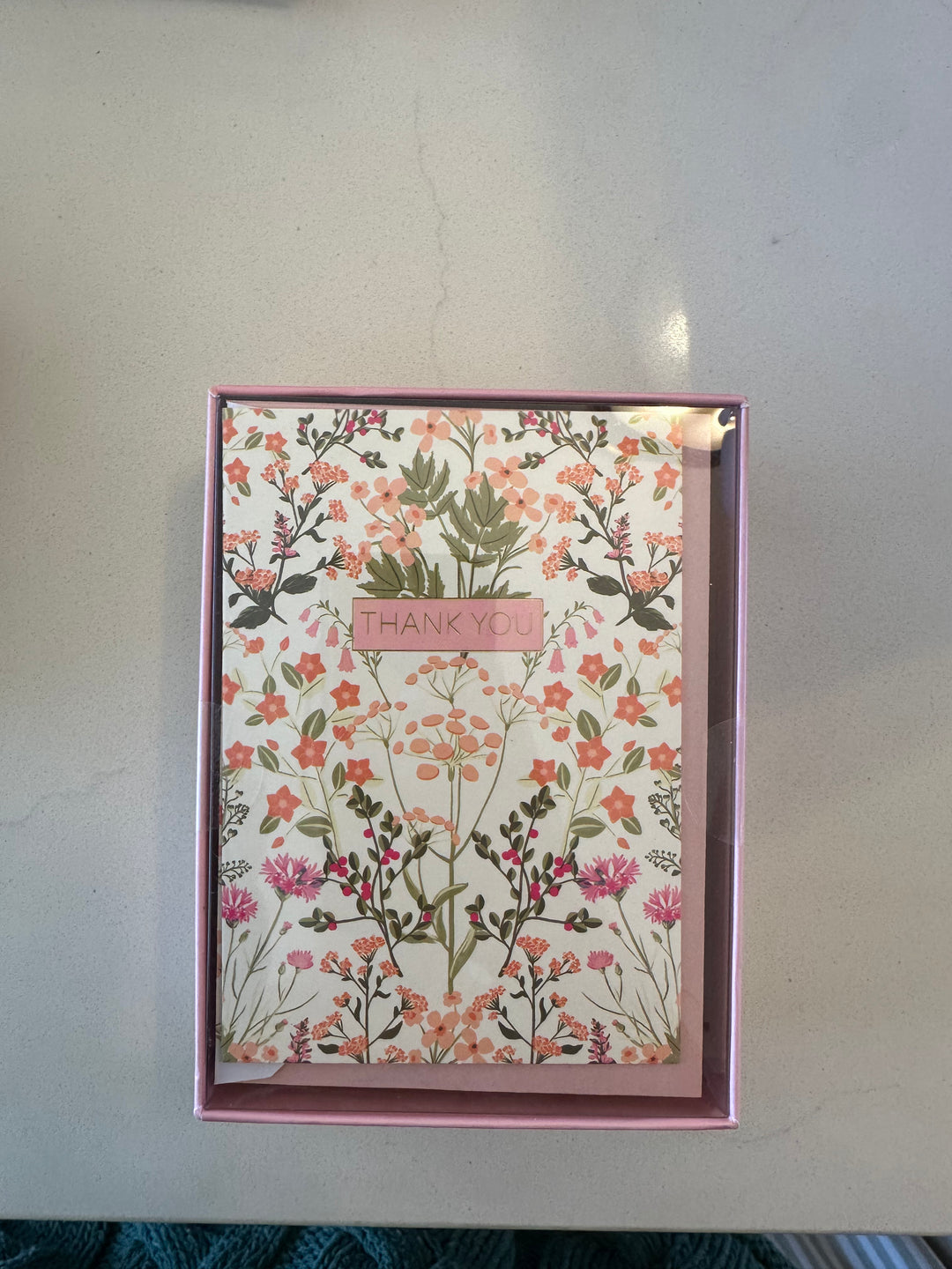 Thank you card
