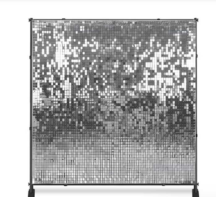 Silver Shimmer Backdrop 6x4ft