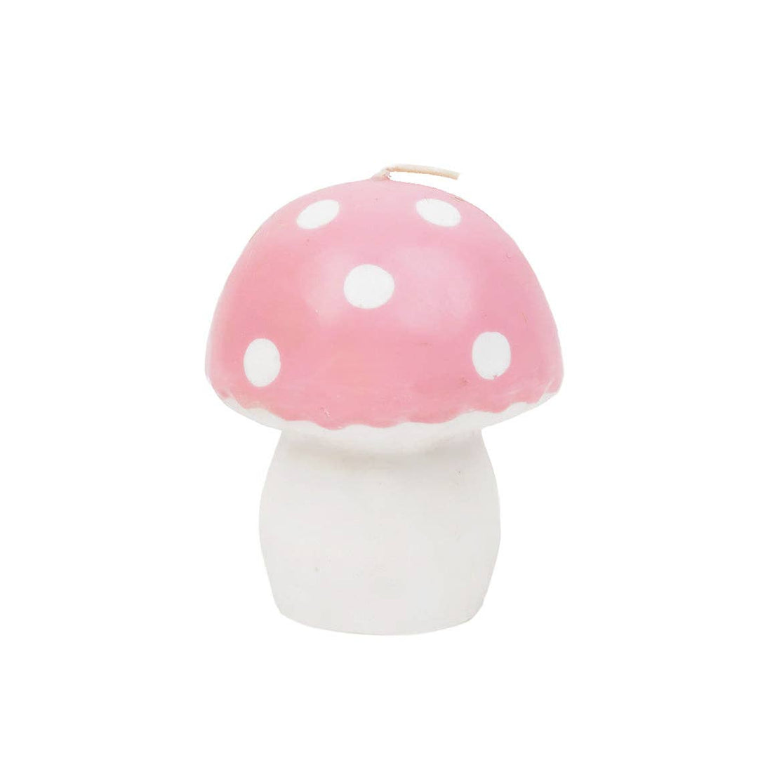 Pink Mushroom Candle | Spring Decor |