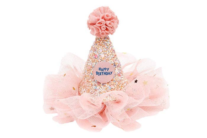 Birthday hat hair clip in giftbox-Costume Accessory for Kids - Carnival & Festive Use