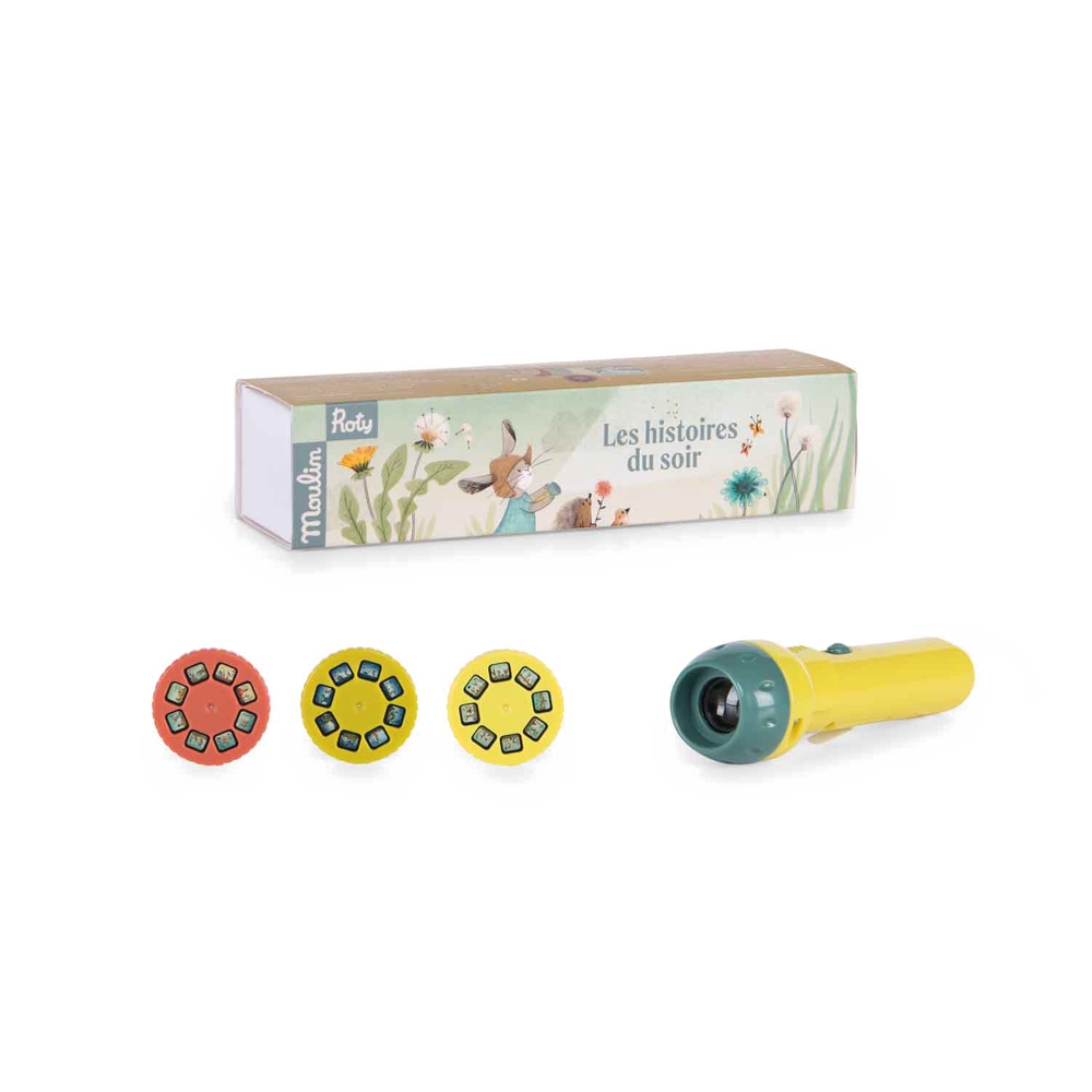 Display of 10 asstd Storybook Torches "Three Little Rabbits"