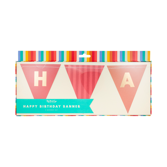 PLBDY03 - Happy Birthday Banner Set
