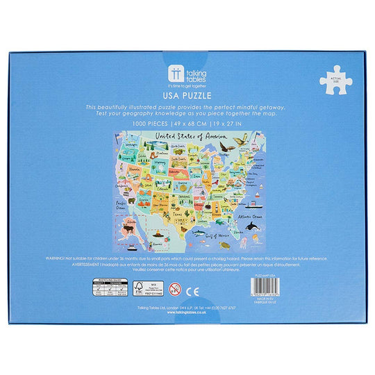 USA Jigsaw Puzzle - 1000pcs | Christmas Gifts |