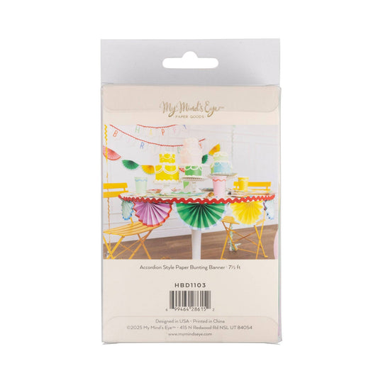 HBD1103 - Bunting Banner