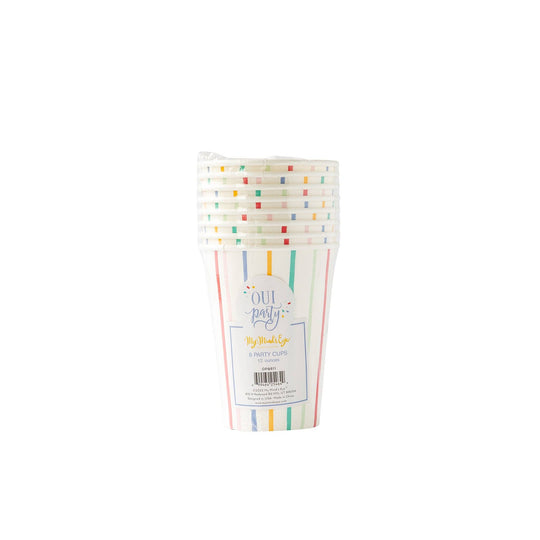 OPB811 - Oui Party Birthday Paper Party Cups