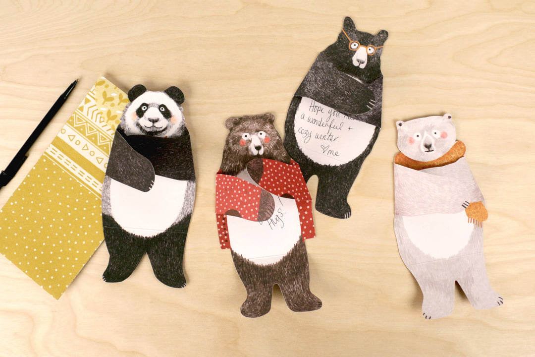 Bear Hugs Notecards