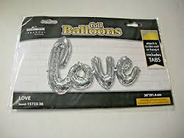 Love Script Balloon 36"