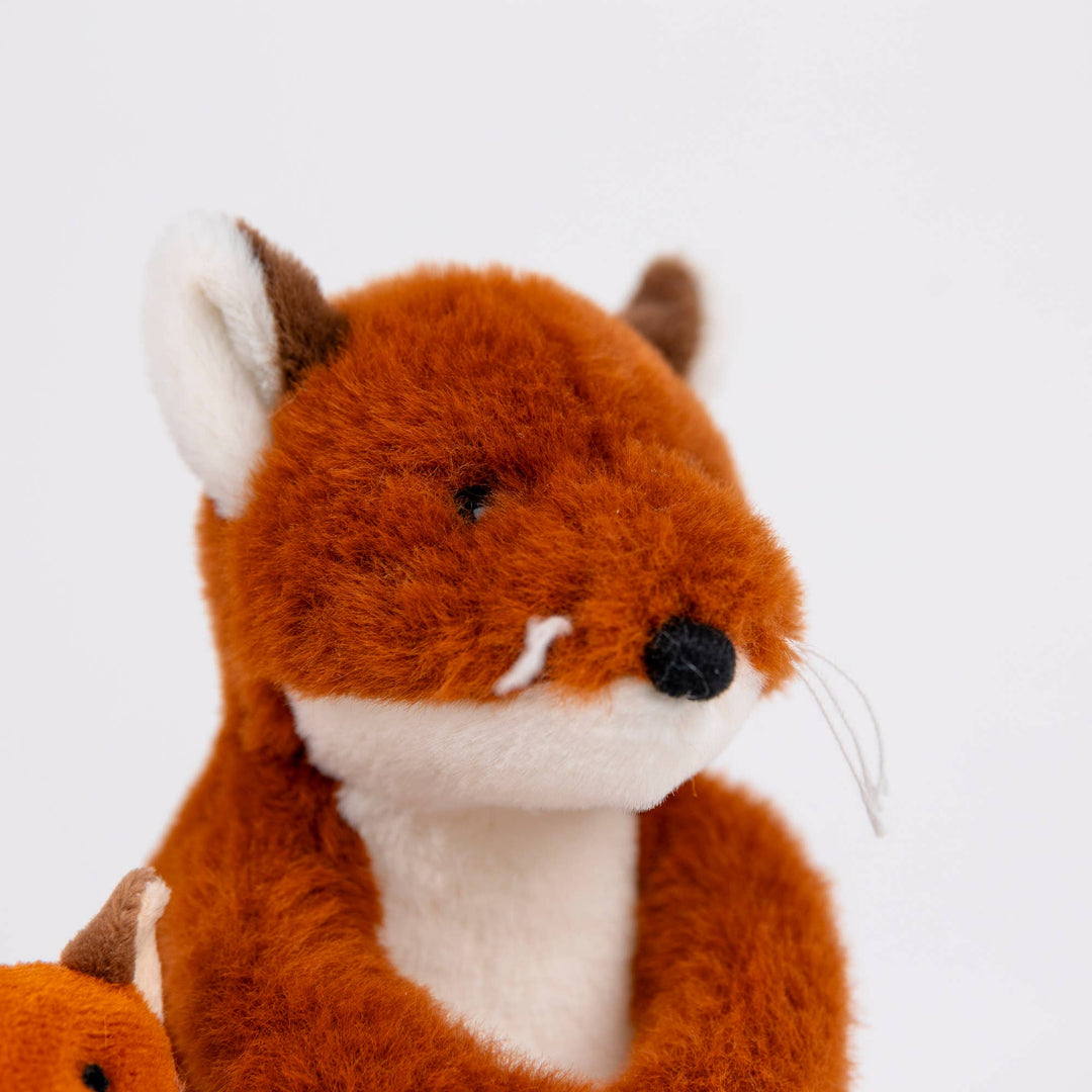 Plush Fox With Baby