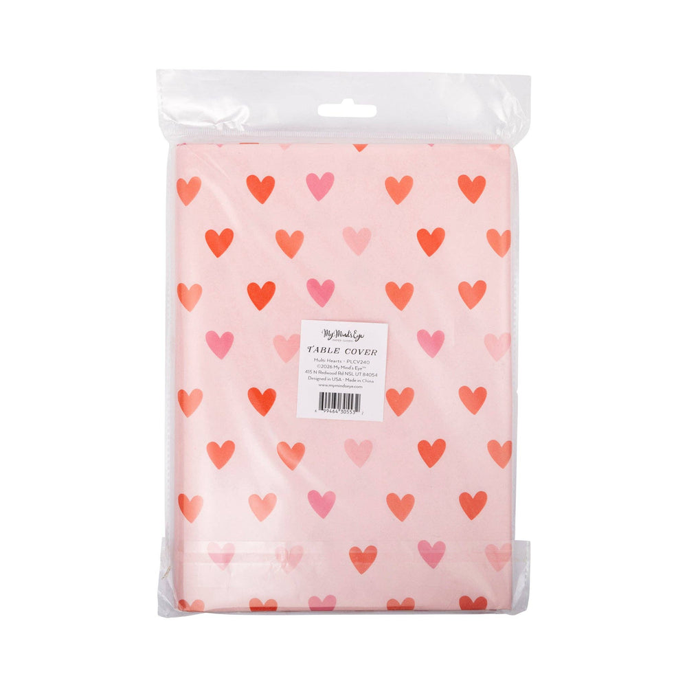 PLCV240 - Multi Heart Paper Table Cover