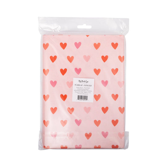 PLCV240 - Multi Heart Paper Table Cover