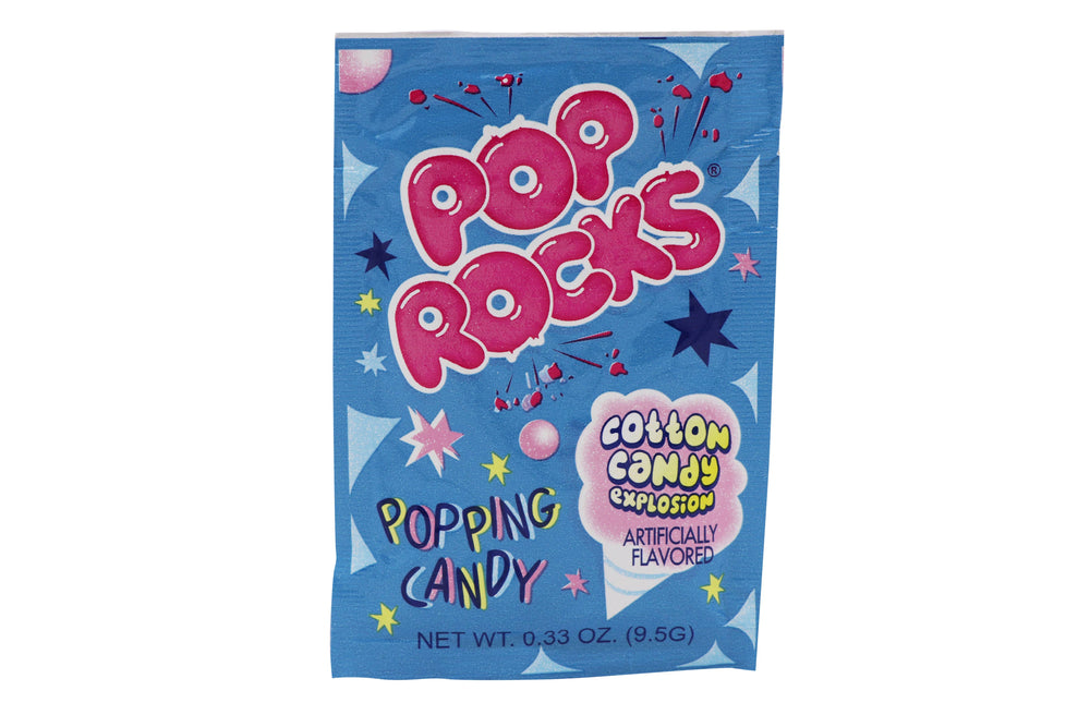 Pop Rocks, Cotton Candy, 0.33oz, 24Ct Case