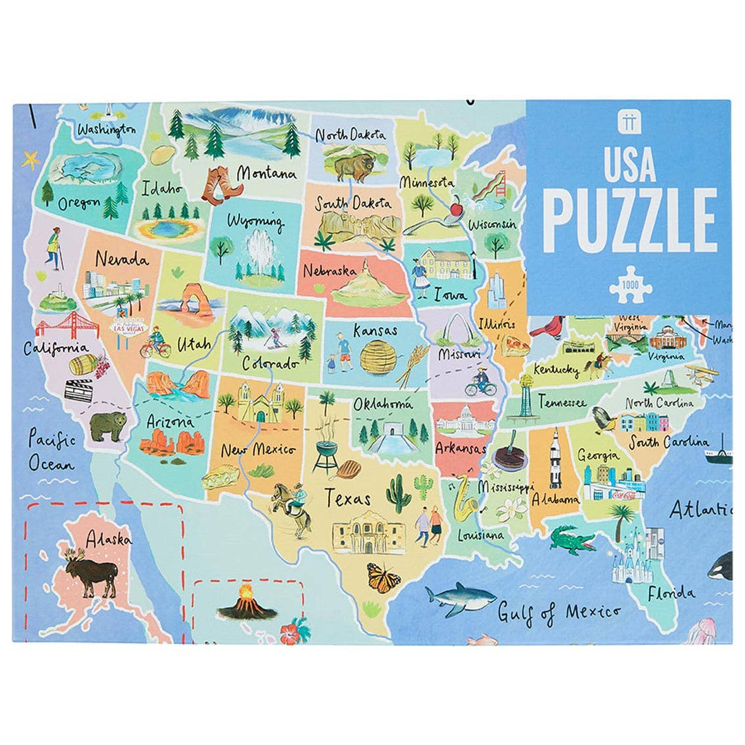 USA Jigsaw Puzzle - 1000pcs | Christmas Gifts |